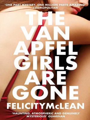 cover image of The Van Apfel Girls Are Gone